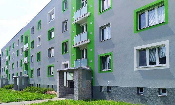 Bytový dům Pardubice - ilustrační foto