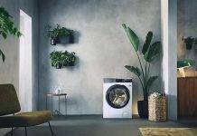 Evropa přechází na praní prádla na 30 °C, říká nová studie AEG AEG pračka v místnosti (ilustrační foto)