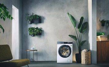 Evropa přechází na praní prádla na 30 °C, říká nová studie AEG AEG pračka v místnosti (ilustrační foto)