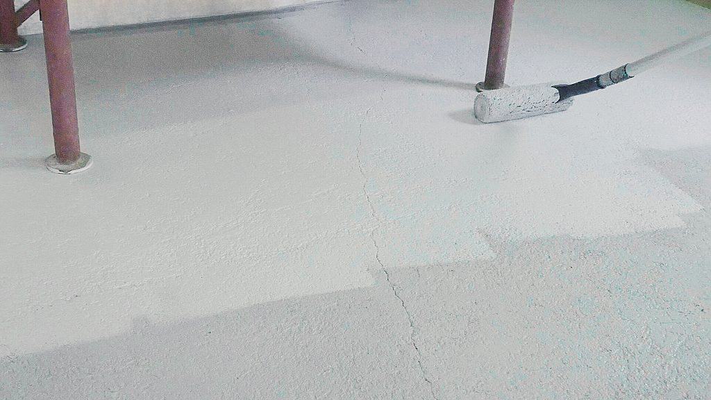 Primalex Ultra Beton válečkování, nanášení válečkem