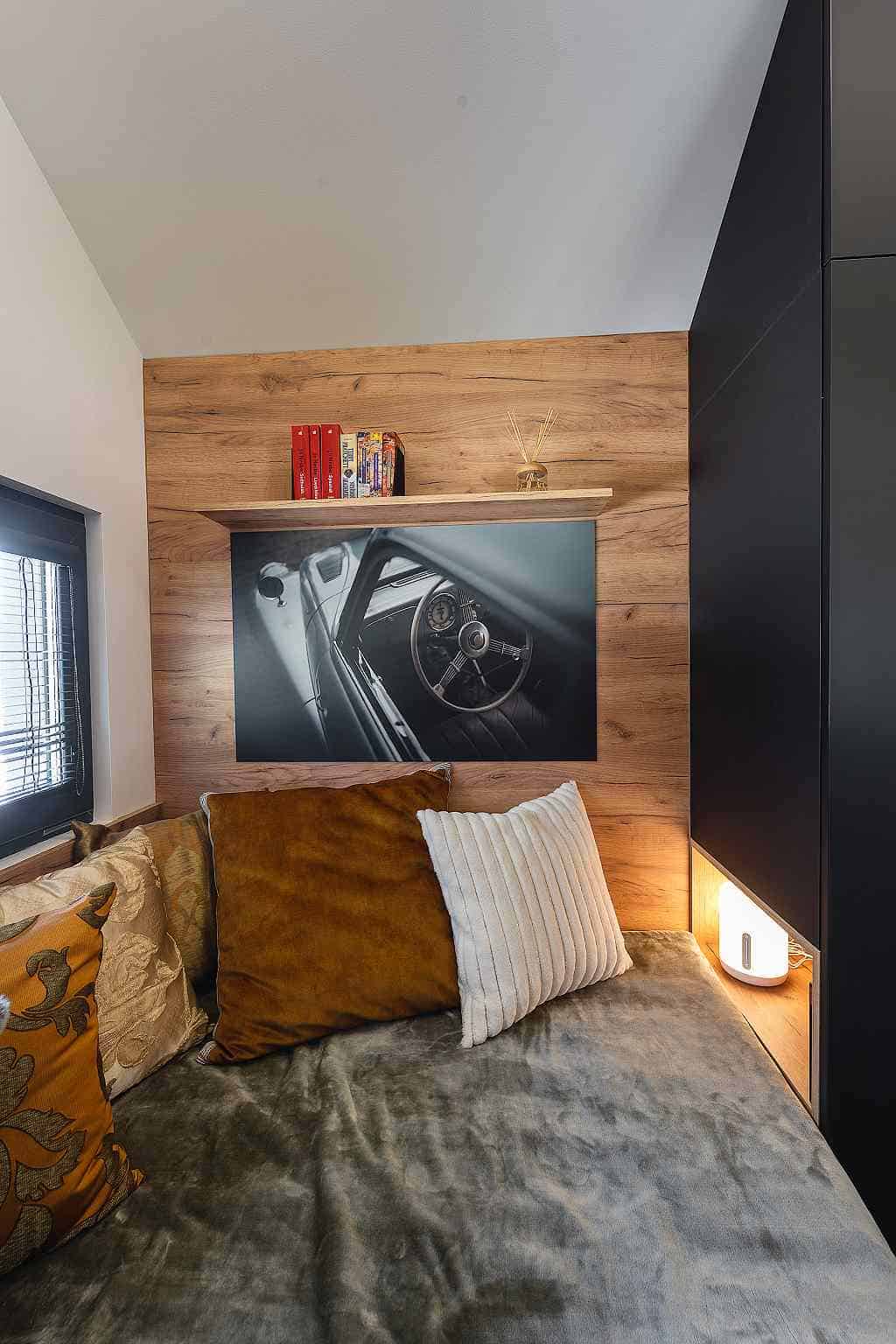 DomeCzech pohled na lůžko