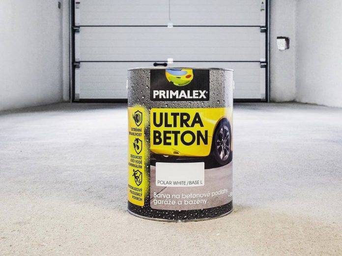 Primalex Ultra Beton - produkt na podlaze v garáži