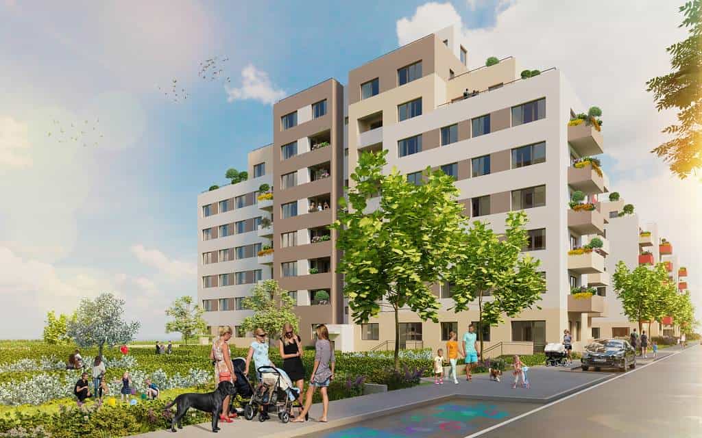 Výhledy Barrandov II - vizualizace 3142 (Ekospol)