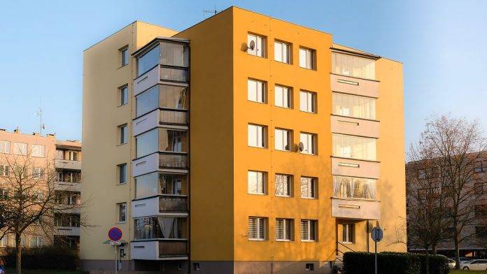 Bytový dům, ilustrační foto (Hradec Králové, Štefcova ul)