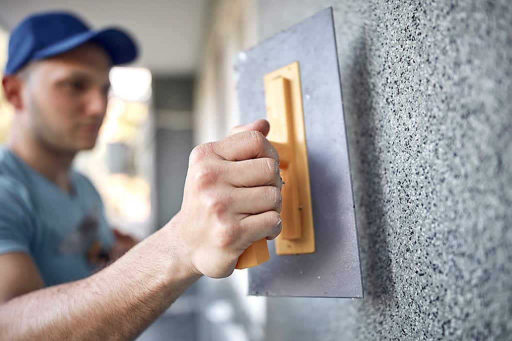 Primalex nanášení mozaikové omítky