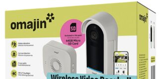 Omajin – nová značka dostupných zařízení pro chytrou domácnost od Netatmo Omajin Wireless Video Doorbell - box