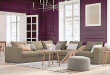 PPG představilo barvu roku 2025 – neutrální tmavý odstín Amethyst Shadow PPG barva roku 2025 - Amethyst Shadow v interiéru, foto 6