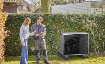 Daikin představuje své první propanové tepelné čerpadlo Daikin Altherma 4 H venkovní jednotka